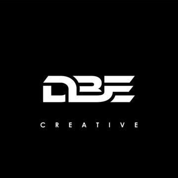 DBE Letter Initial Logo Design Template Vector Illustration
