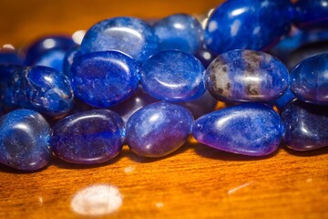 Blue sapphire necklace
