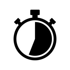 stopwatch icon vector
