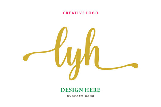 LYH lettering logo is simple, easy to understand and authoritative