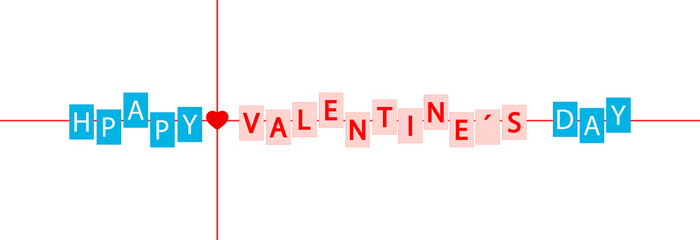 Fototapeta premium Valentine's Day, a gift with a red heart for lovers.