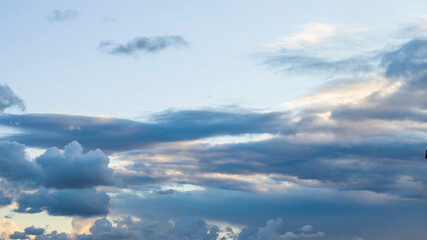 Fototapeta na wymiar Ciemne chmury