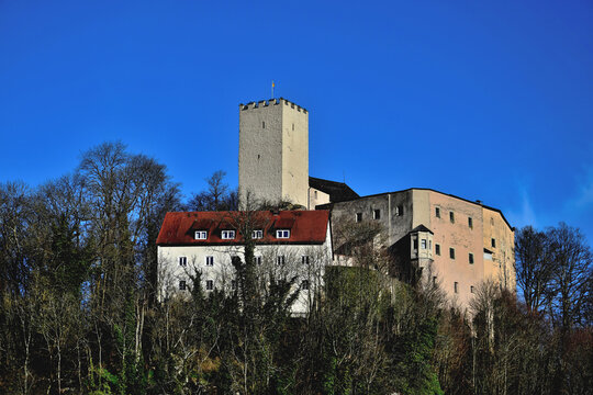 The castle of Falkenstein. Upper Palatinate, Bavaria, Germany