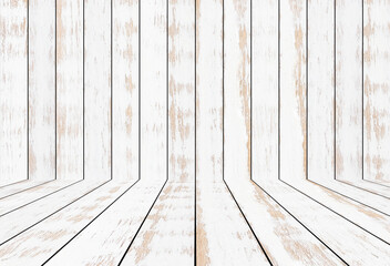 White wood plank texture background