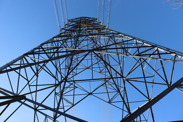 猿投山にて鉄塔が映った景色