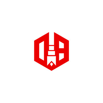 Drilling Letter D B Logo