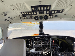 Old abandoned plane