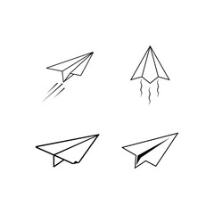 Paper plane icon