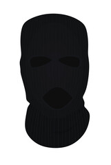 Face full cover mask. vector