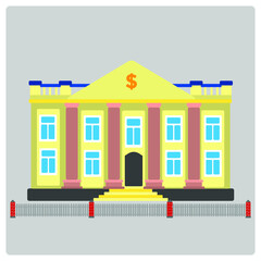 Vector illustration for Financial Institution EPS10.