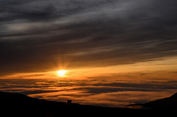 立山室堂の雲海