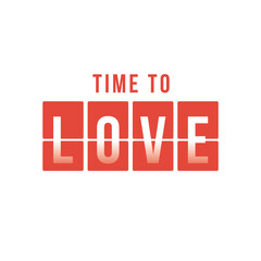 Time to love analog flip clock