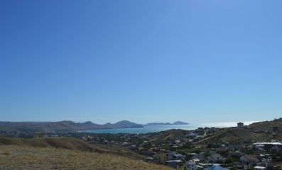 Fototapeta premium view of the city