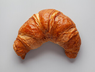 freshly baked croissant