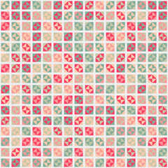 Abstract Geometric Pattern generative computational art illustration