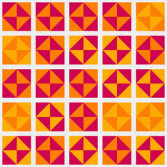Fototapeta premium Abstract Geometric Pattern generative computational art illustration