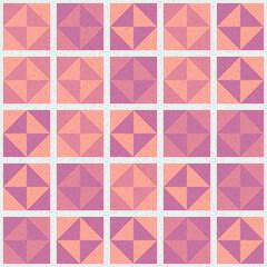 Fototapeta premium Abstract Geometric Pattern generative computational art illustration