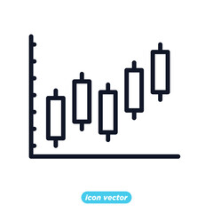 Chart and graph icon. Infographic icons. Financial Analytics symbol vector illustration.