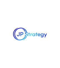 Obraz premium JP Strategy logo template, vector logo for business and company identity 