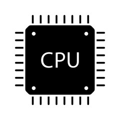 GPU icon. Circuit board icon Isolated On Background