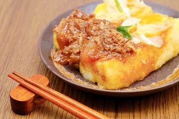 肉豆腐　揚げ出し豆腐
