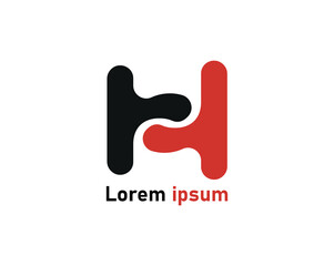 Letter H logo icon design, Initial H Letter Logo Design Vector Template