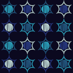 Art seamless pattern. Ethnic print. Multicolored. Boho. Traditional ornament. Folk motif. Vector geometric background. Can be used for social media, posters, email, print, ads designs.