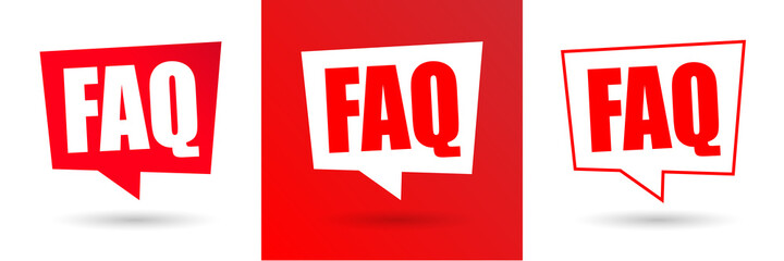 FAQ - Frequently Asked Questions - obrazy, fototapety, plakaty