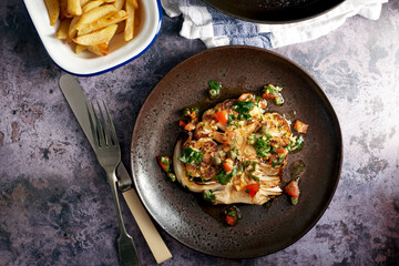 Baked Vegetarian Cauliflower Steak