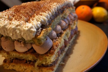 Gâteau au chocolat.