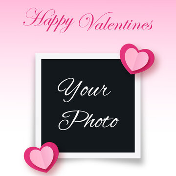 Valentines photo frame