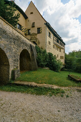 Fototapeta na wymiar Burg Rabenstein im Ahorntal, Fränkische Schweiz, Landkreis Bayreuth, Franken, Oberfranken, Bayern, Deutschland