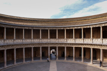 Obraz premium Palacio de Carlos V, Granada