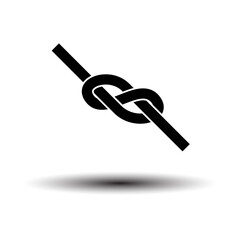 Alpinist Rope Knot Icon