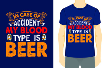 Beer T-shirt design 