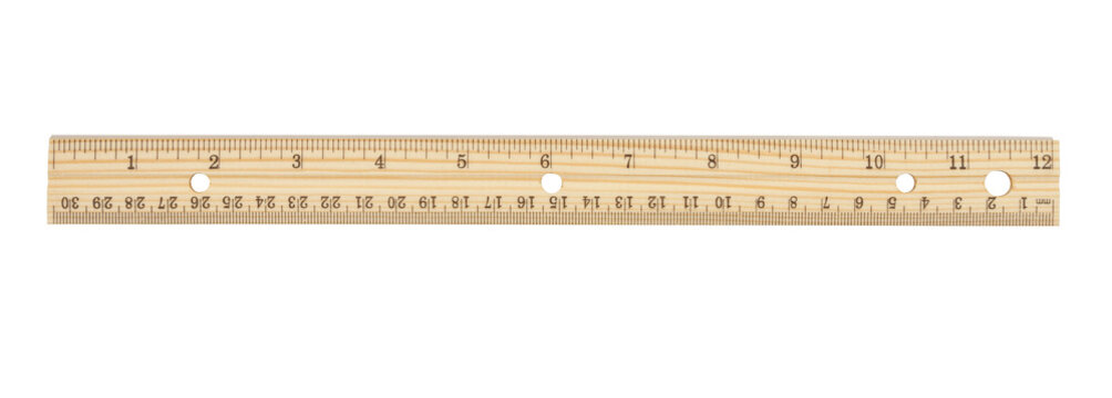 ruler actual size