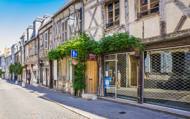 Obraz premium ourbonnoux street was the former 