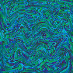 Fototapeta na wymiar Abstract liquid spiral paint background