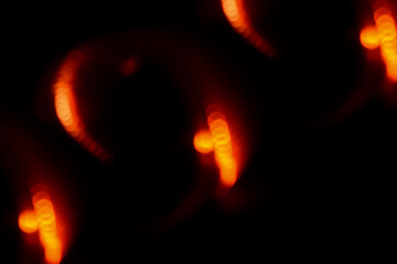 glowing blurry lights background