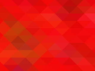 Triangular pixelation. Multi-colored pixel background. The texture consisting of multi-colored triangles.