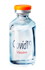 Vaccine in container