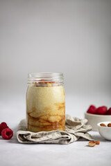 crème semoule caramel fait maison