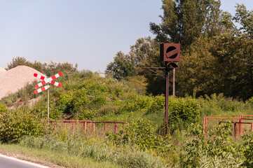 Naklejka premium An abandoned railway depot - Urbex