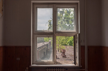 Fototapeta premium An abandoned railway depot - Urbex