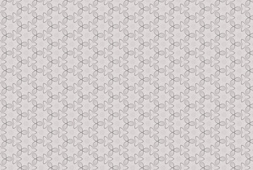 Traditional ethnic background in orange, brown and beige colors. Raster colorful kaleidoscopic seamless pattern for textile, ceramic tiles, wallpapers and fabric. 