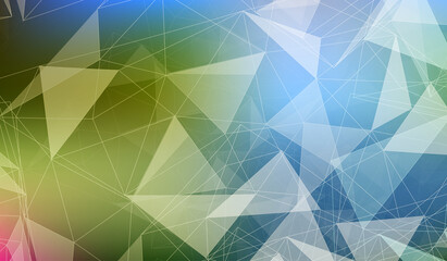 Obraz premium Abstract technology background Hi-tech communication concept innovation background illustration