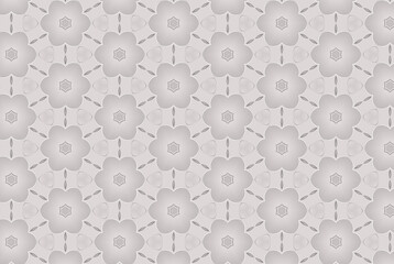 seamless pattern with flowers