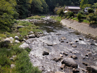 巴川の風景