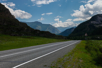road to the mountains
