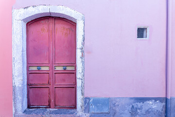 Wrought iron door